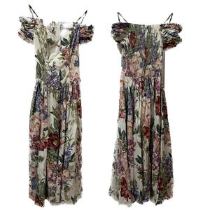 VTG Moda Int’l Floral 1980’s Garden Dress